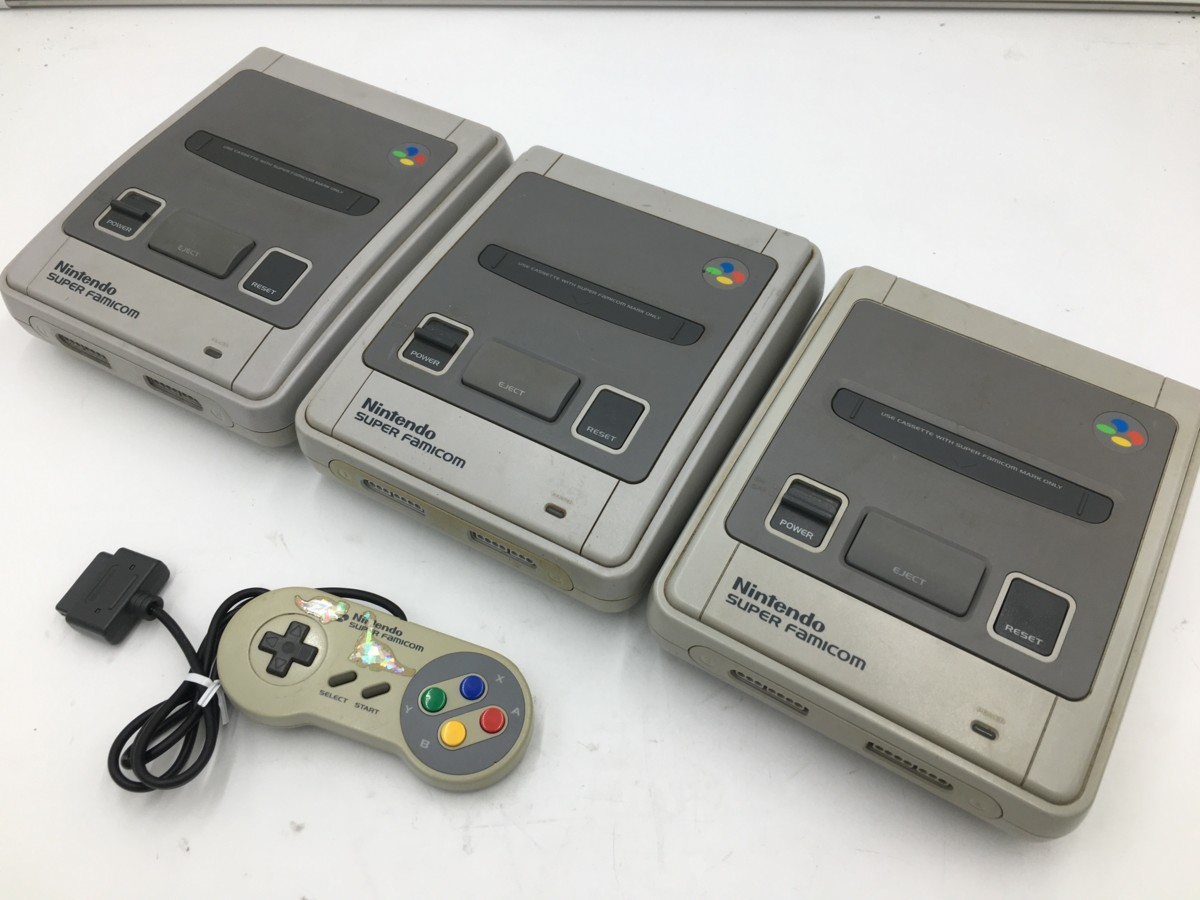 Nintendo ニンテンドー スーパーファミコン本体中期型/コントローラー 