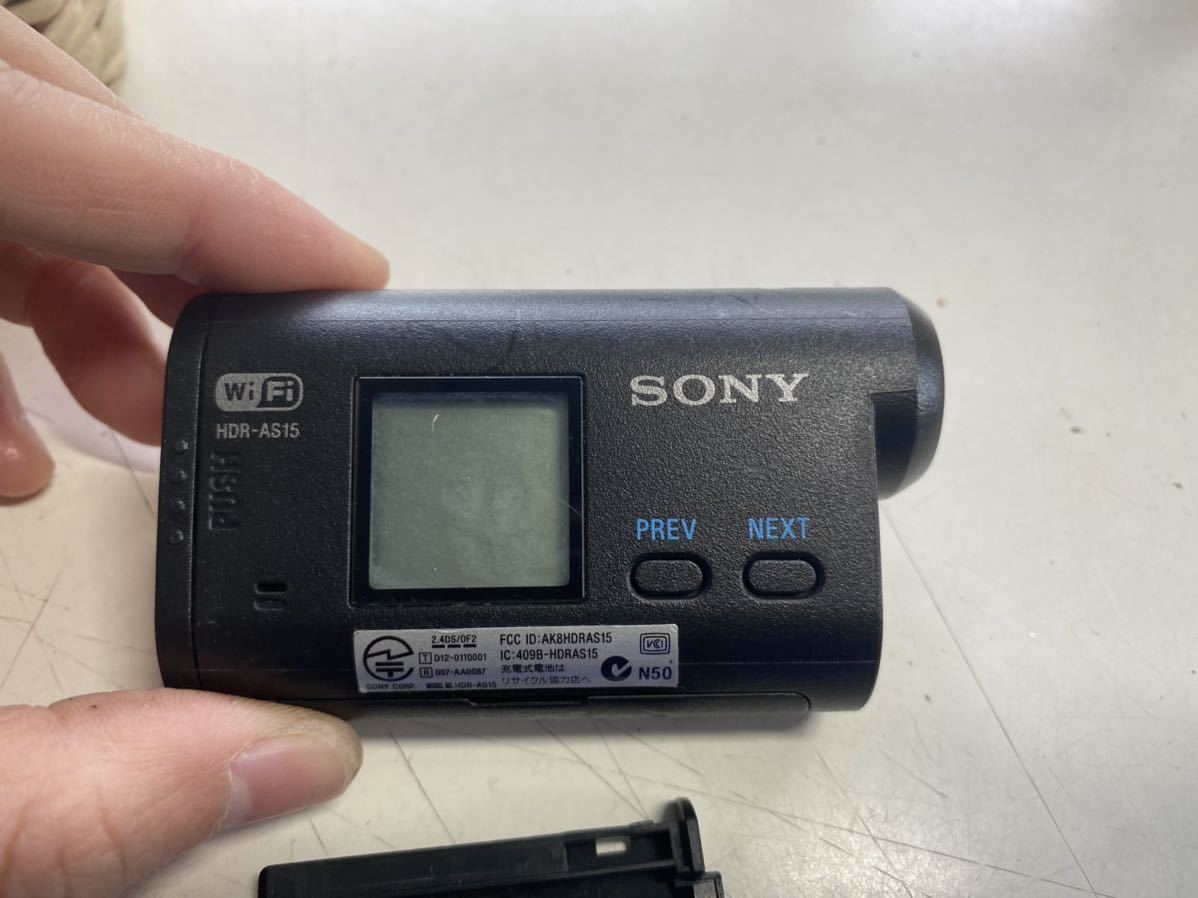 A220)SONY ソニー HDR-AS15 ジャンク品_画像2