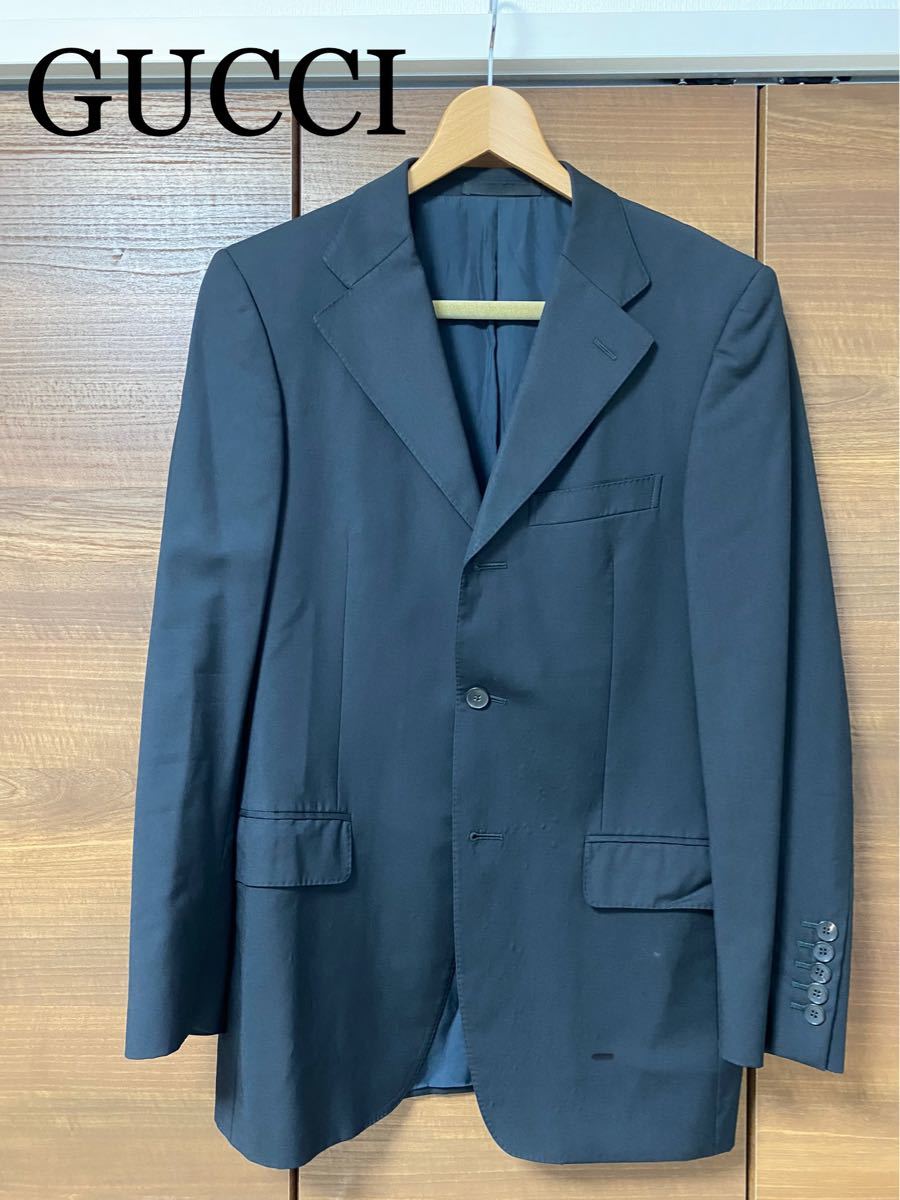 から厳選した GUCCI グッチ スイス製 テーラードジャケット ブラック