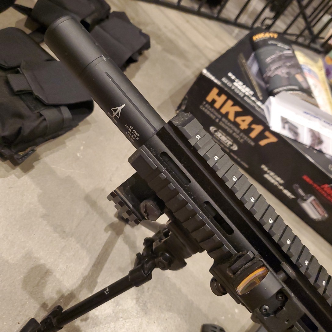 東京マルイ HK417 カスタム 付属品多数 ショートバレル 東京マルイ HK417 カスタム 付属品多数 ショートバレル