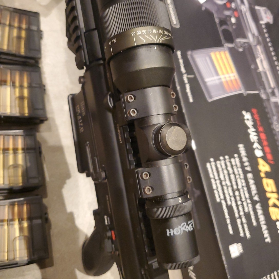 東京マルイ HK417 カスタム 付属品多数 ショートバレル 東京マルイ HK417 カスタム 付属品多数 ショートバレル
