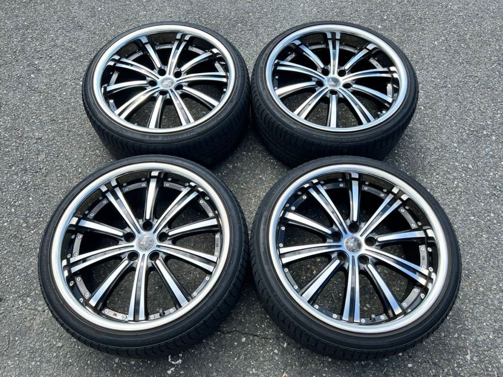 ガリキズ無しStich 20インチ ホイール PCD114.3 5H 245/35R20