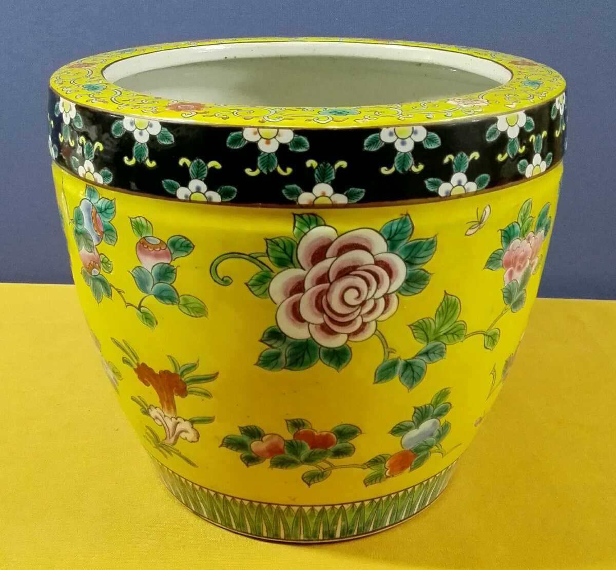 G T H618 陶器製 火鉢 金魚鉢 メダカ鉢 植木鉢 花柄 黄色 その他 売買されたオークション情報 Yahooの商品情報をアーカイブ公開 オークファン Aucfan Com G T H618 陶器製 火鉢 金魚鉢 メダカ鉢 植木鉢 花柄 黄色 その他 売買されたオークション情報 Yahooの商品情報をアーカイブ公開 オークファン Aucfan Com