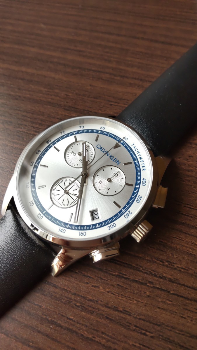 カルバンクライン メンズ腕時計　Completion Chronograph (コンプリーション クロノグラフ)　KAM271C6