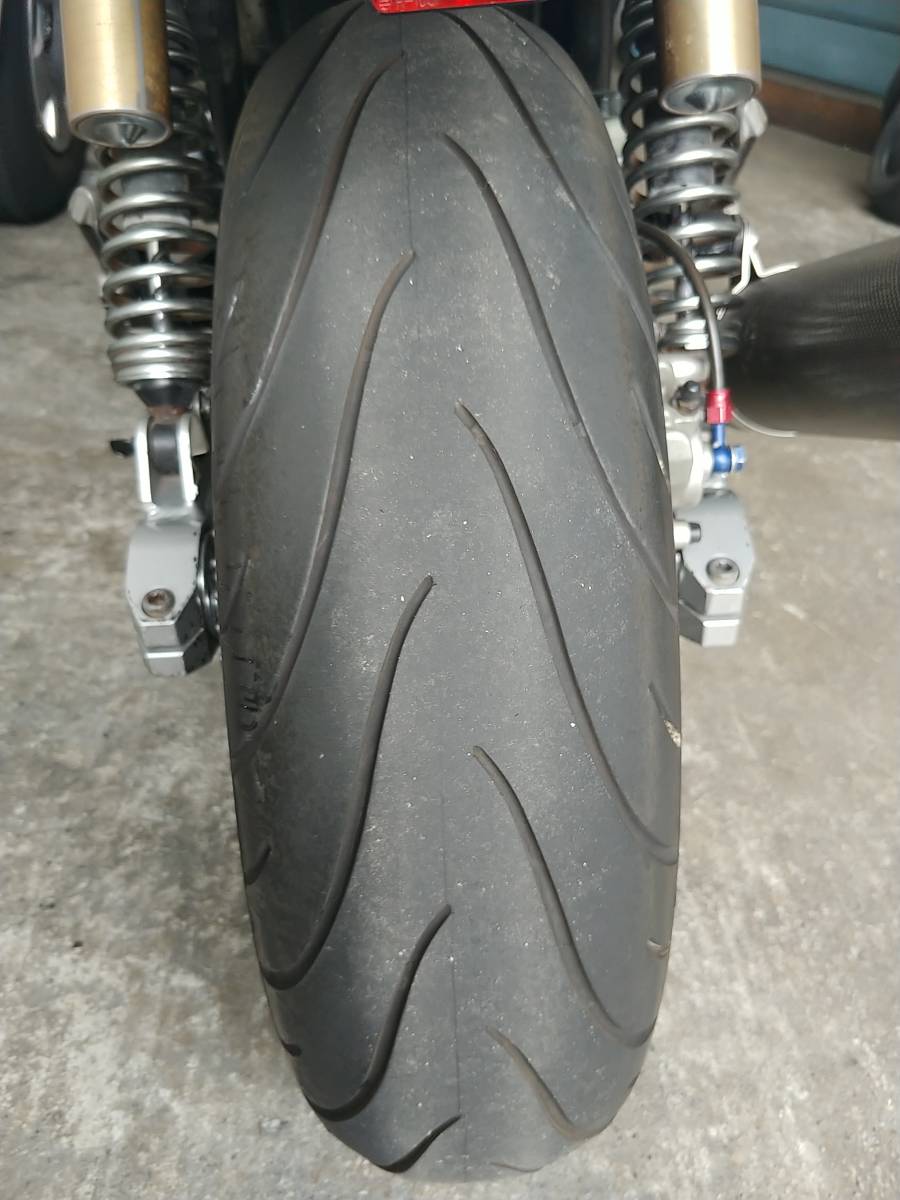 ZRX400用ZZR400N流用ワイドリアホイールセット ZRX400用ZZR400N流用ワイドリアホイールセット
