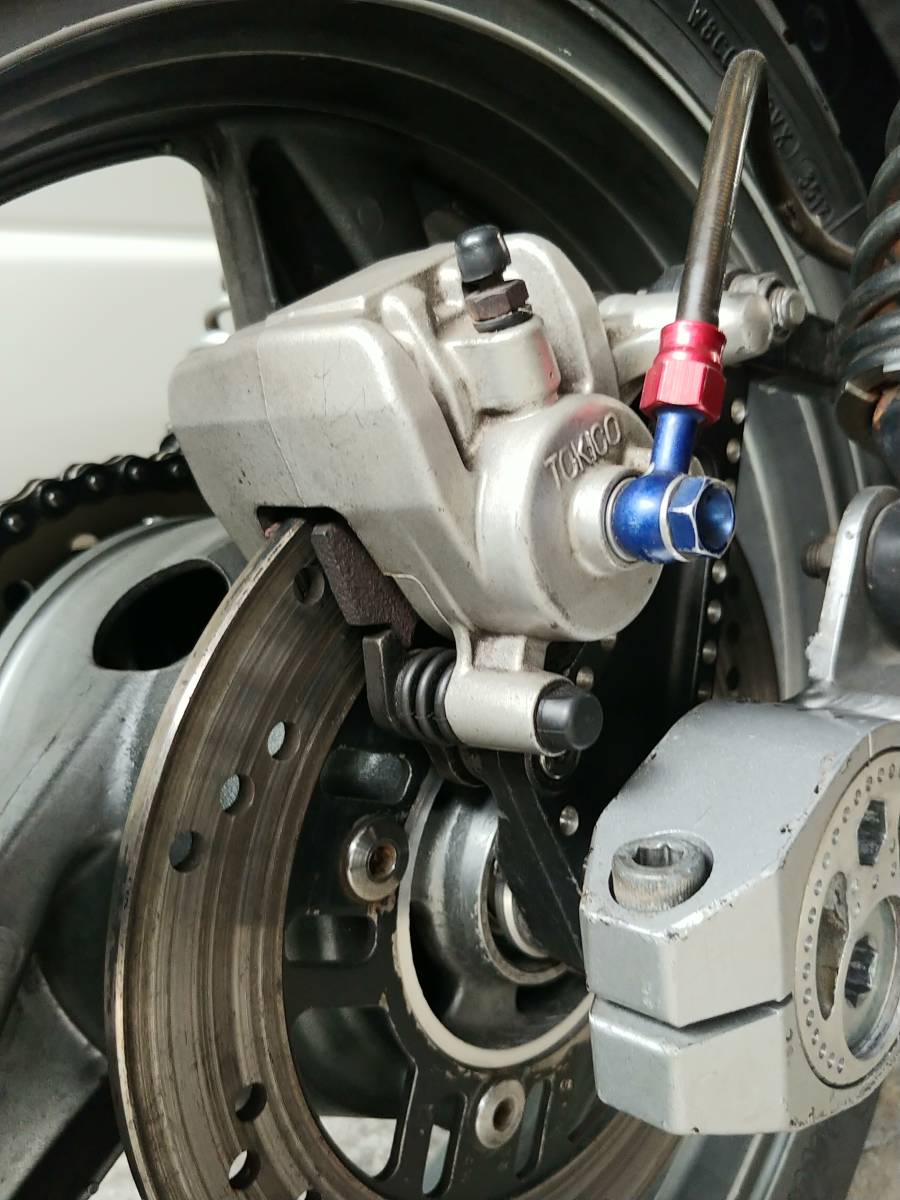 ZRX400用ZZR400N流用ワイドリアホイールセット ZRX400用ZZR400N流用ワイドリアホイールセット