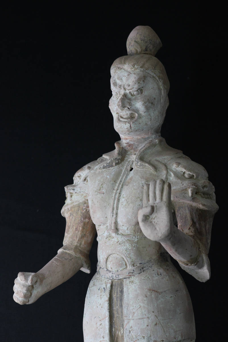 購入商品激安 送料無料　本物保証 唐時代三彩俑　中国古玩 彫刻/オブジェクト