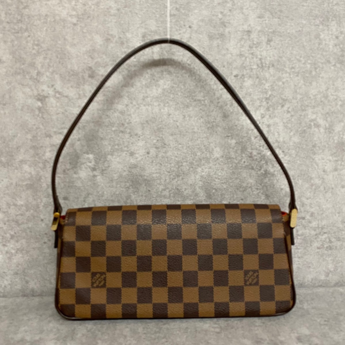 1円 極 美品 保存袋付き LOUIS VUITTON ルイ ヴィトン ダミエ エベヌ