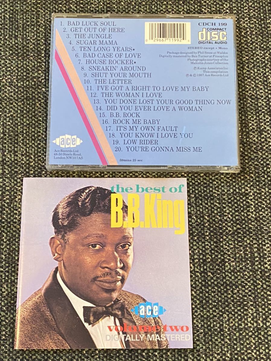 B.B. KING CD THE BEST OF.. ACE RECORDS_画像1