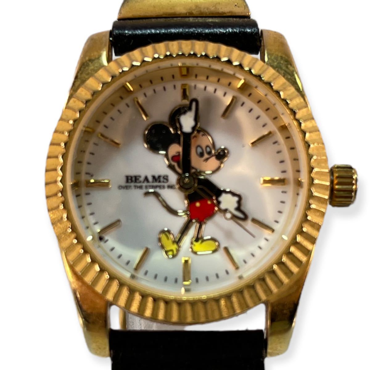 海外販売× ミッキーマウス 腕時計 BEAMS×OVER THE STRiPES - 通販 