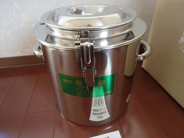 定期入れの 即落札 特価品 EBM 18-8 ステンレス 湯煎鍋 20リットル 日本製 新品未使用 保温鍋 二重鍋 湯煎器 カレー鍋 両手鍋 鍋 30㎝ 鍋 定期入れの 即落札 特価品 EBM 18-8 ステンレス 湯煎鍋 20リットル 日本製 新品未使用 保温鍋 二重鍋 湯煎器 カレー鍋 両手鍋 鍋 30㎝ 鍋