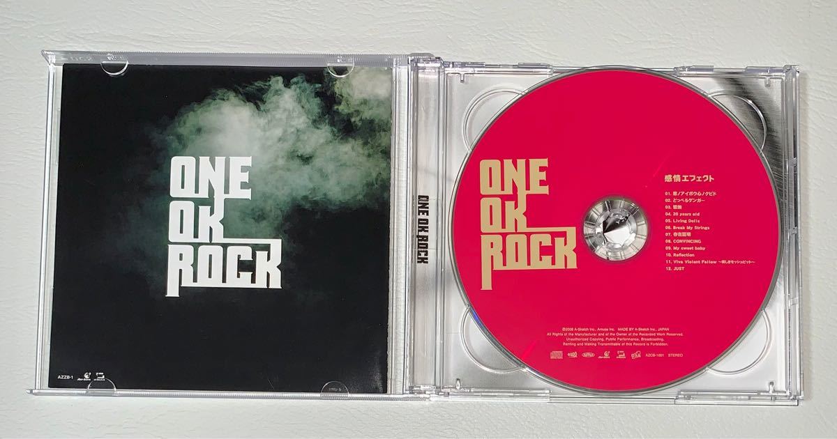 ONE OK ROCK ワンオクロック / 感情エフェクト 【初回限定盤】CD ONE OK ROCK ワンオクロック / 感情エフェクト 【初回限定盤】CD