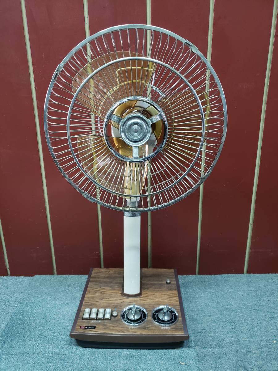 期間限定!最安値挑戦】 昭和レトロ 扇風機 日立製作所 HITACHI H-30WK