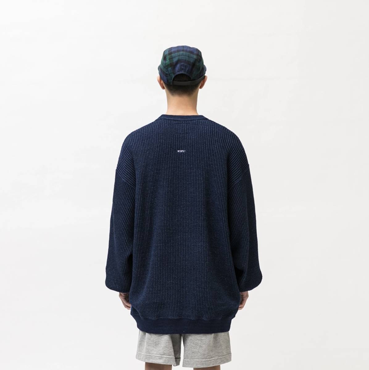 【国内正規L】22SS Wtaps AII 02 / SWEATER / COTTON INDIGO L ダブルタップス セーター_画像4