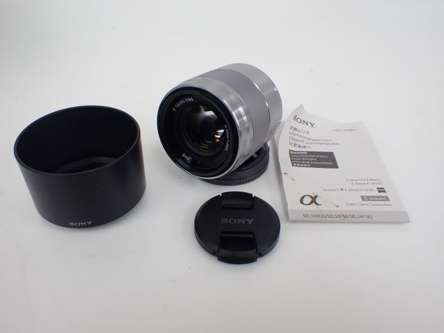 美品】 SONY E 50mm F1.8 OSS SEL50F18 単焦点レンズ ミラーレスレンズ