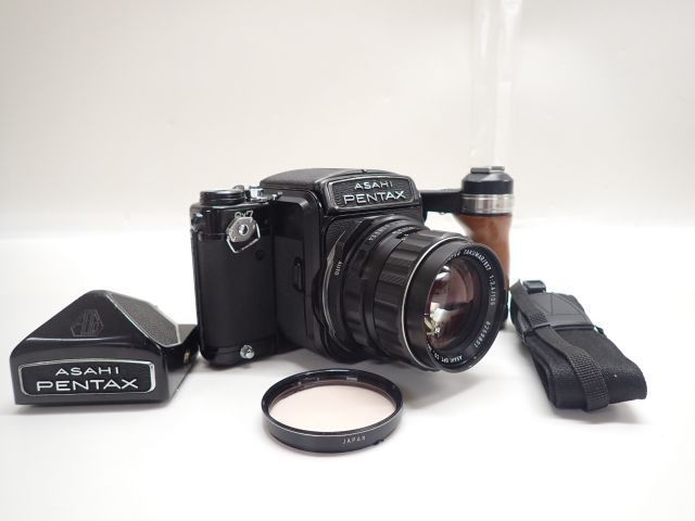 PENTAX ペンタックス 中判フィルムカメラ 6x7 後期型 ボディ グリップ