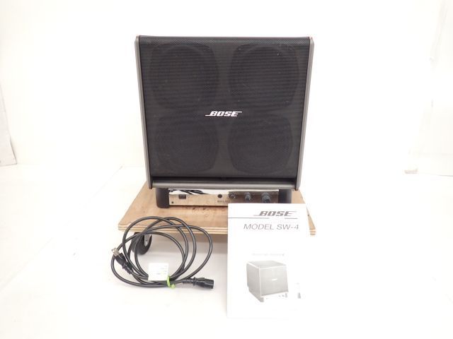 Bose ホームシアター用パワードウーファー:SW4 SW-4-