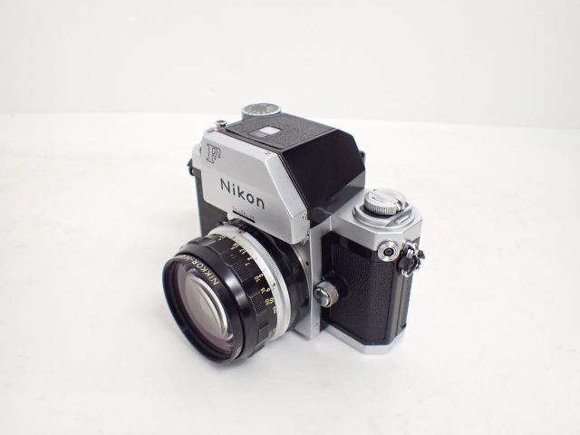 Nikon 一眼レフフィルムカメラ ボディ Nikon F 後期型 フォトミック シルバー レンズ NIKKOR-H・C Auto 28mm F3.5 ◆ 65268-6_画像3