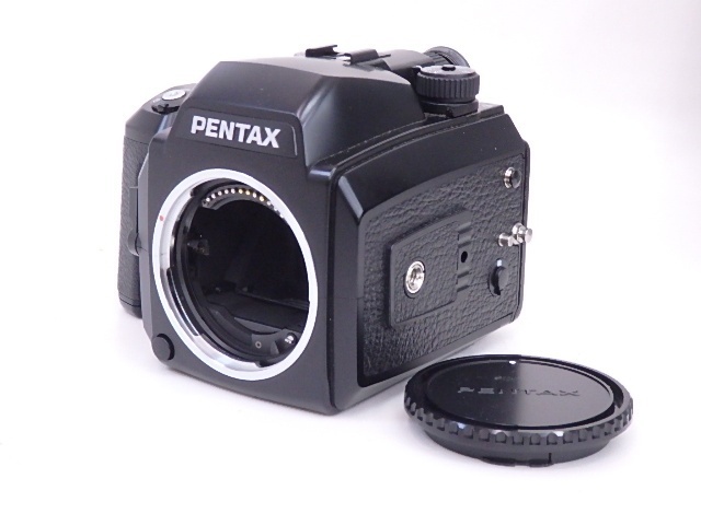 PENTAX/ペンタックス 中判AF一眼レフカメラ 645N ボディ 120 220マガジン 説明書 元箱付 § 6526F-9(ペンタックス