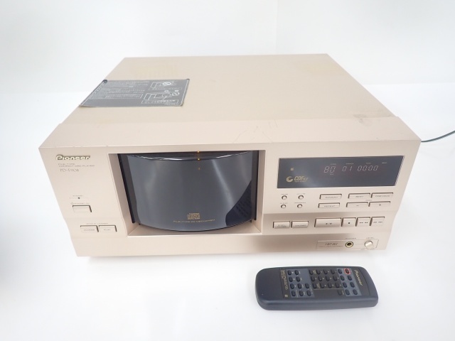 大人気安い PIONEER パイオニア PD-F908 101枚ファイルタイプCDプレイヤー オーディオ機器