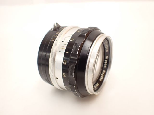 Nikon ニコン 単焦点レンズ NIKKOR-S Auto 5.8cm 58mm F1.4 ケース付き □ 65351-7_画像2