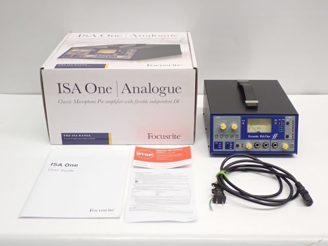 良品】 FOCUSRITE マイクプリアンプ ISA One Analogue フォーカス