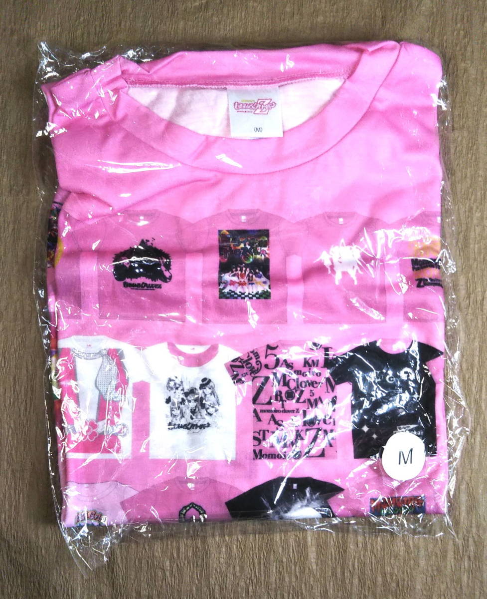 【おそらく未使用】ももいろクローバーZ 佐々木彩夏 「10th Anniversary Tシャツ　ピンク　Ｍサイズ」　あーりん　ももクロ