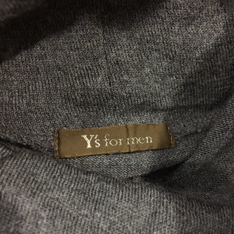 【格安】Y's for men yohji yamamoto ワイズフォーメン ヨウジヤマモト タートルネック ニットセーター ウール 毛