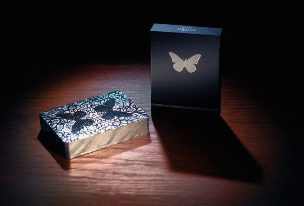【レア／限定】バタフライデックシルバー（Butterfly Playing Cards）