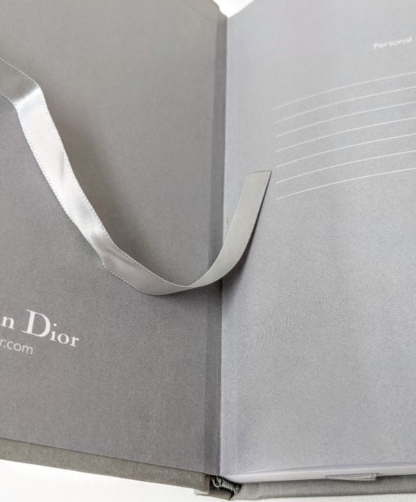 Christian Dior EXCLUSIVE PLATINUM クリスチャン ディオール ノベルティ ノート 2点セット ブック 手帳 メモ 非売品_画像3