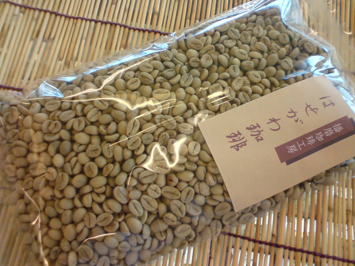生豆 グアテマラサンマルコス JAS認定有機栽培品 10kg(1kg×10）送料込 RA認証_1kgずつナイロンパックにお入れします。