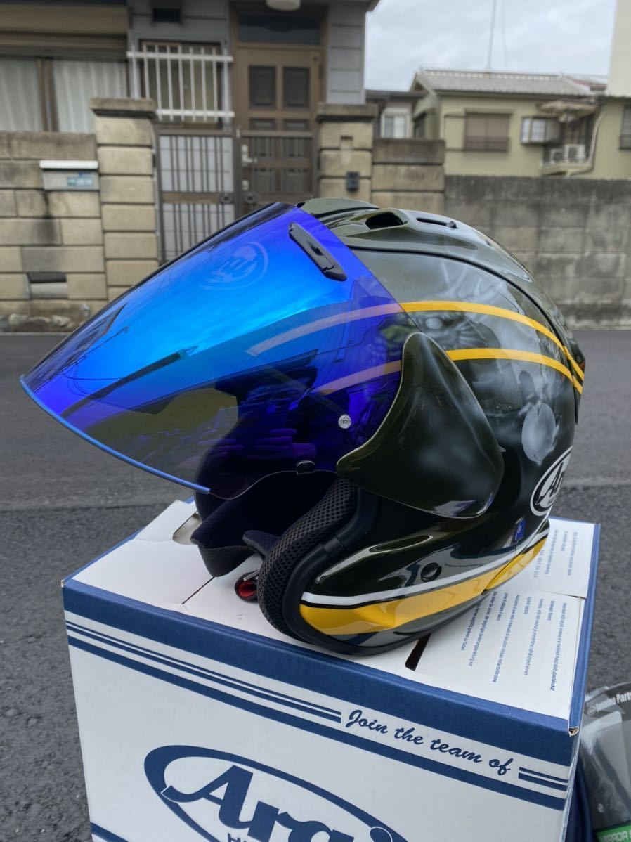 Z900RS イエロータイガー アライヘルメット VZ-RAM Lサイズ 美品