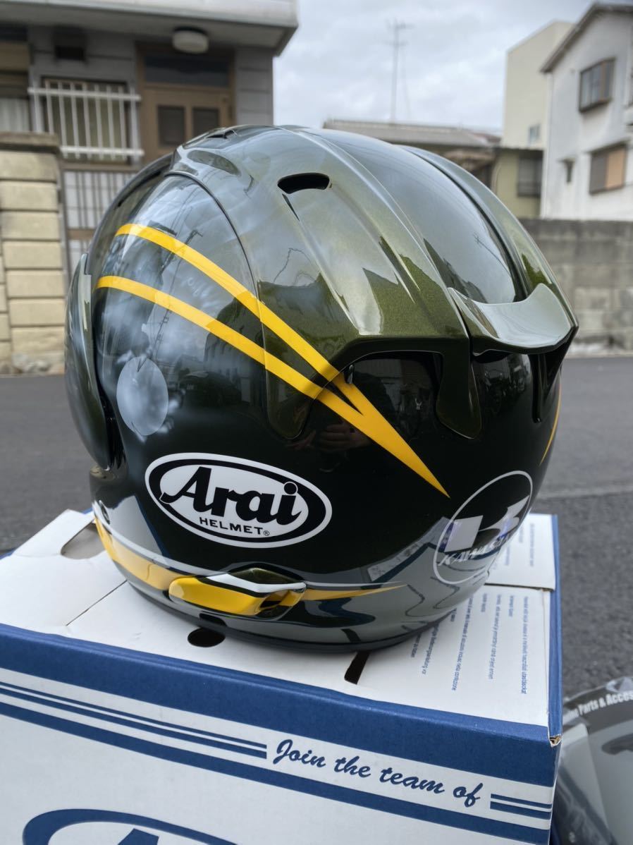 Z900RS イエロータイガー アライヘルメット VZ-RAM Lサイズ 美品
