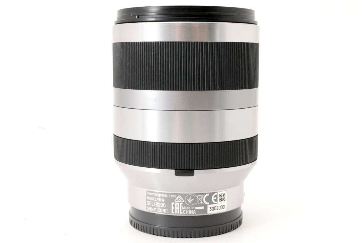 SONY ソニー E 18-200mm F3.5-6.3 OSS SEL18200 フード付き 望遠