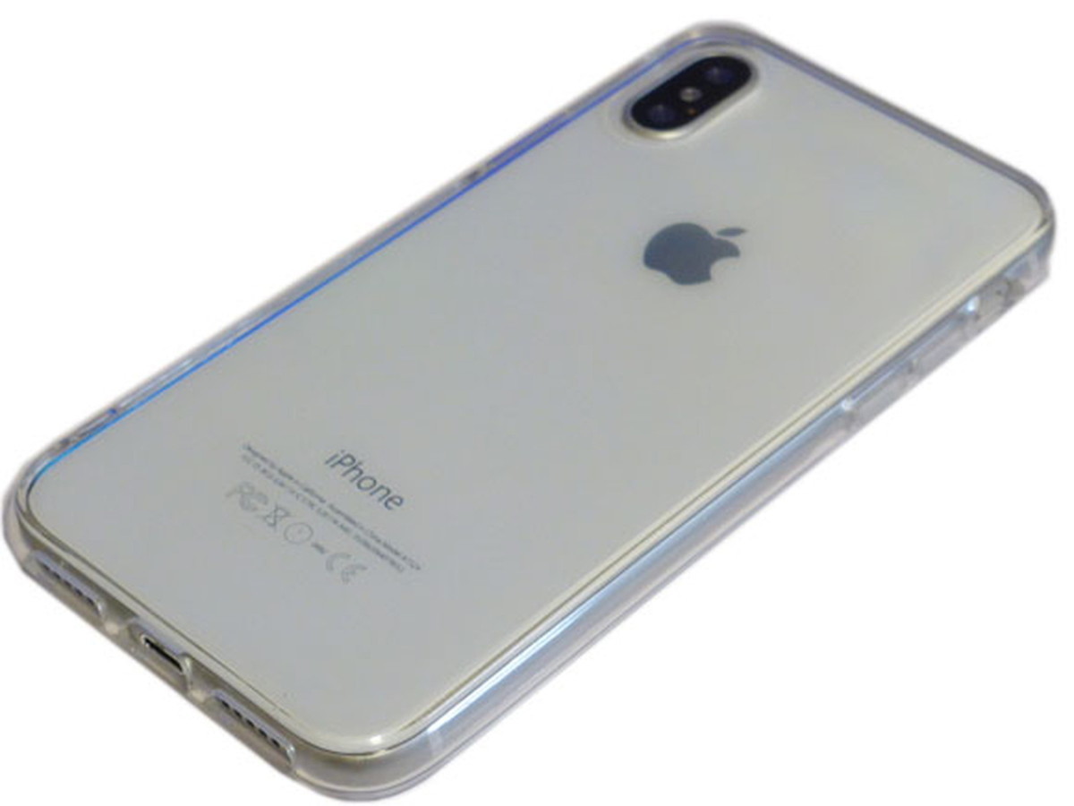 iPhone X XS 5.8インチ 光沢 TPU ジャケット 史上一番安い カバー 高級感 クリア アイフォン アイホン ケース シンプル無地 ソフト