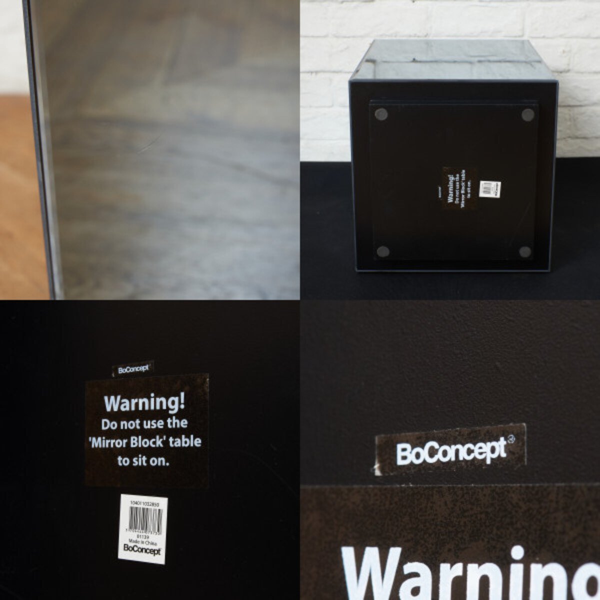 IZ57051F☆BoConcept ブロック ミラー テーブル 北欧 デンマーク IZ57051F☆BoConcept ブロック ミラー テーブル 北欧 デンマーク