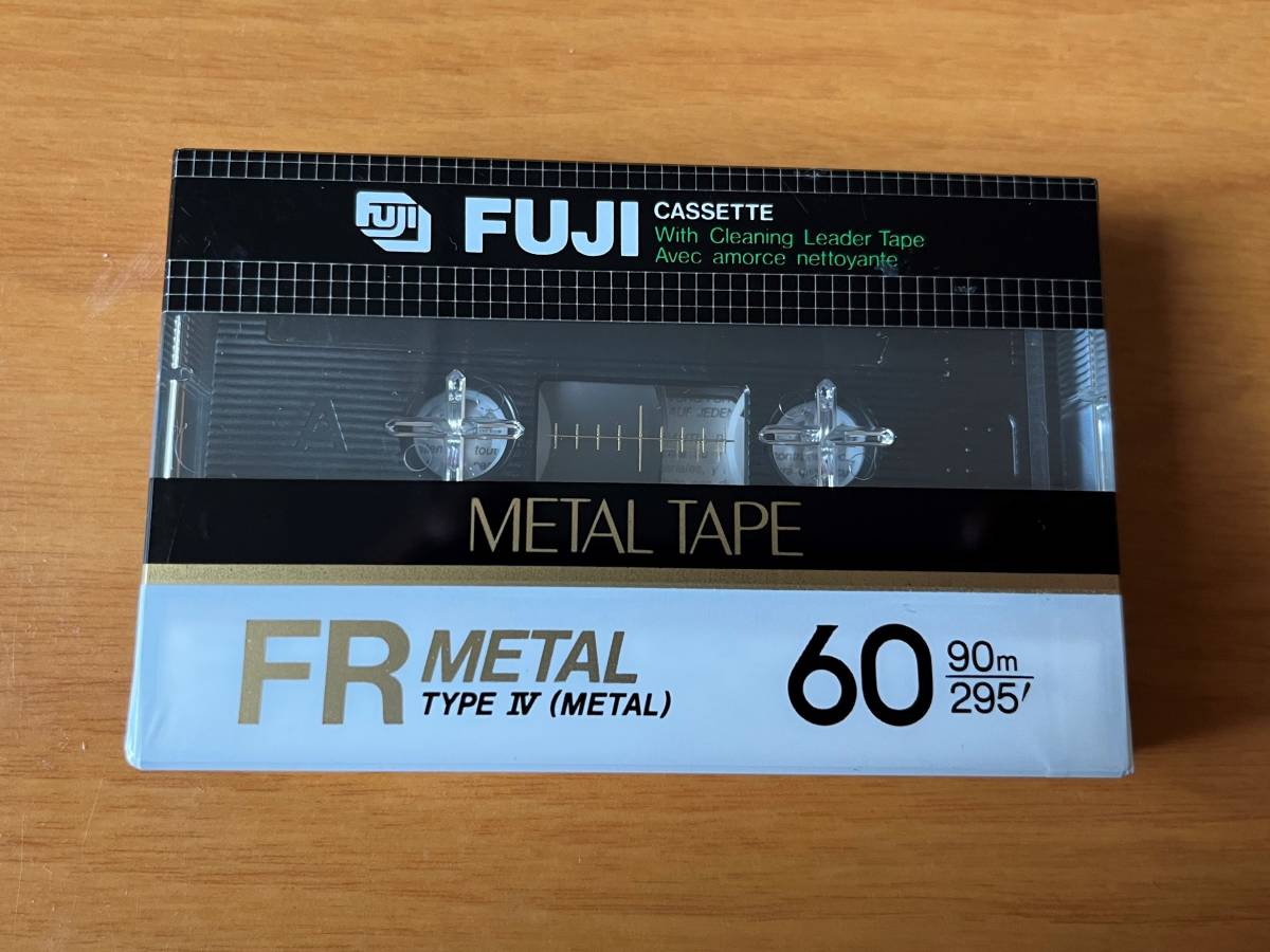 FUJI METAL TAPE FR TYPE IV 60 富士写真フイルム(株)FRメタル