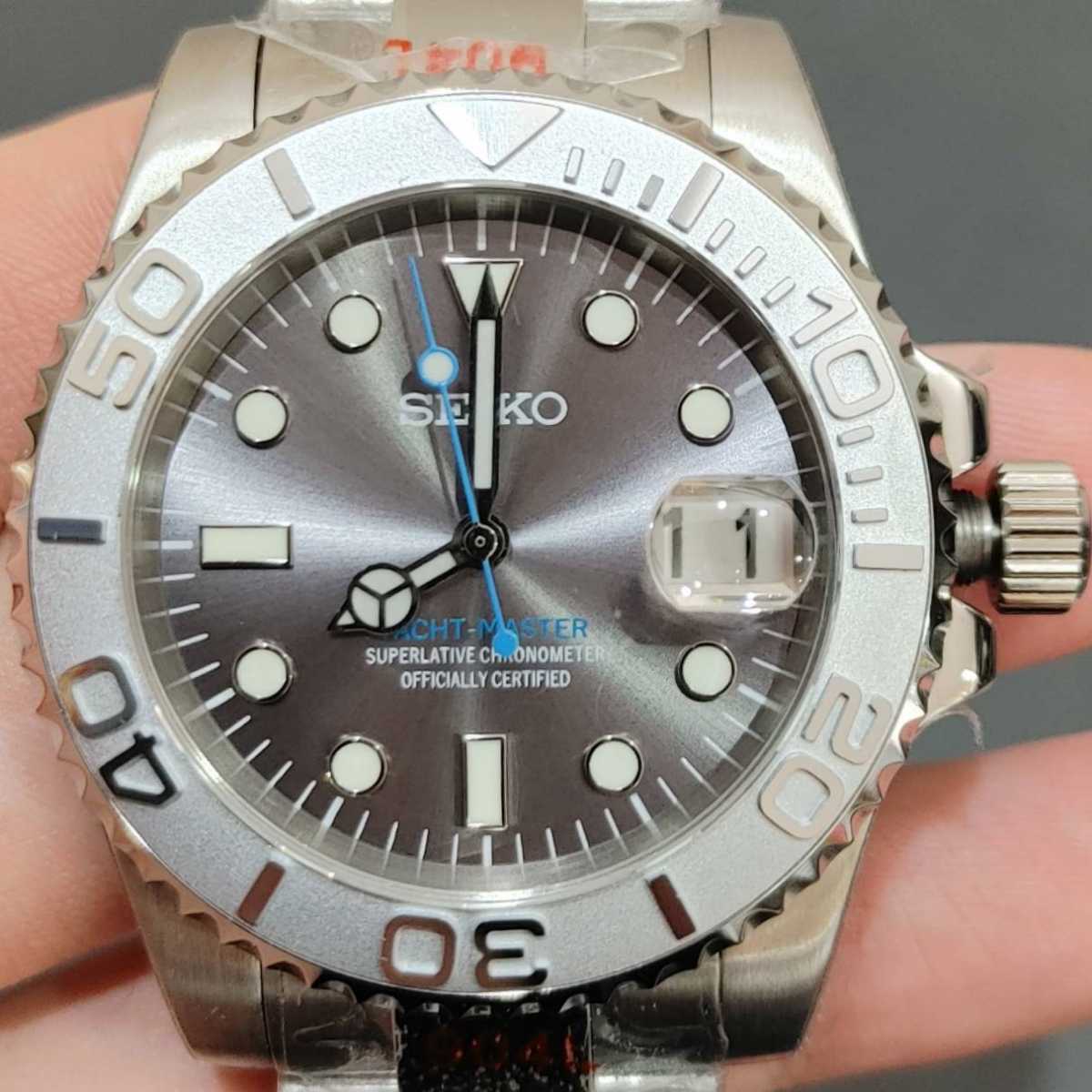 Yahoo!オークション - MOD カスタム 時計 自動巻き seiko mod ヨット Yahoo!オークション - MOD カスタム 時計 自動巻き seiko mod ヨット