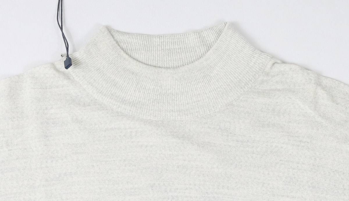 新品 John Smedley ジョンスメドレー 最高級メリノウール モックネック
