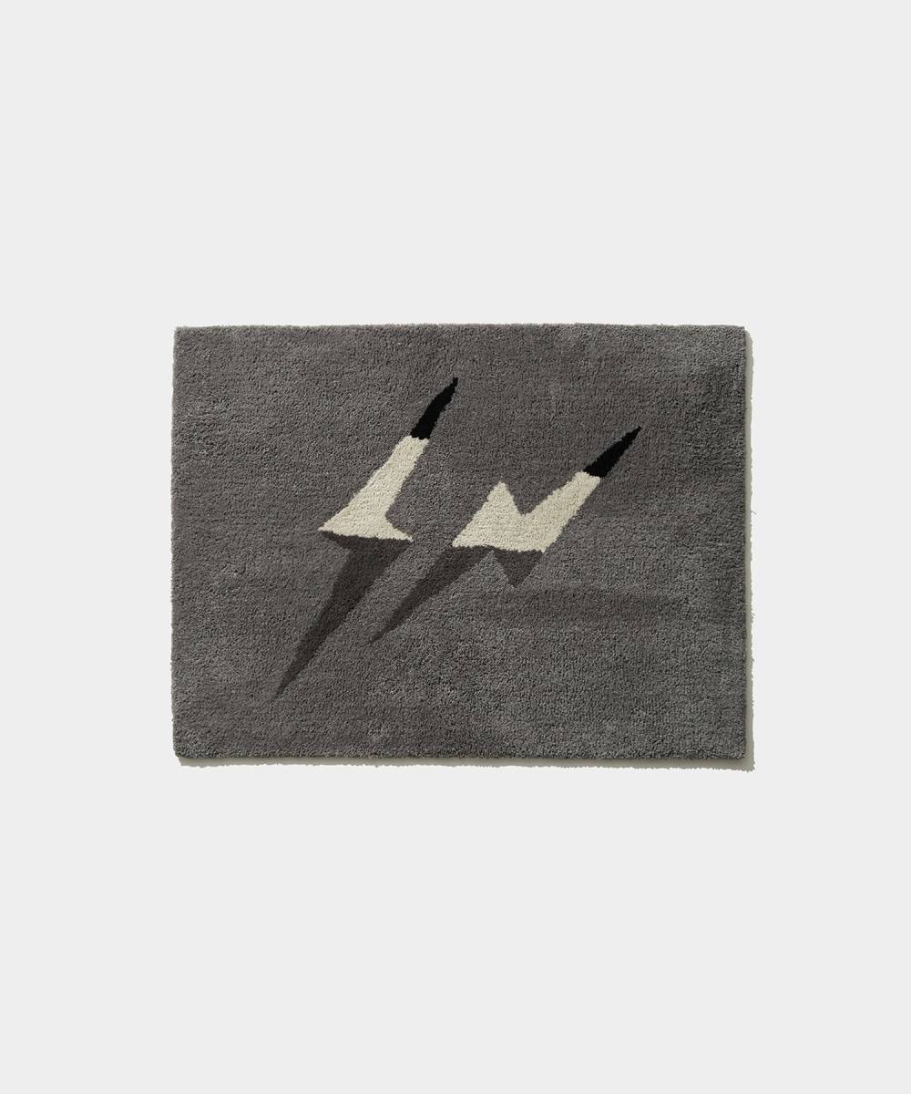 THUNDERBOLT PROJECT TBP RUG ラグマット フラグメント PIKACHU BLACK