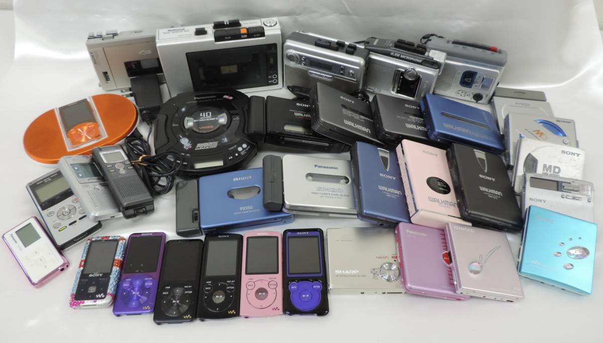 SONY ウォークマン MDプレイヤー WALKMAN 本体 まとめ売り 大量-