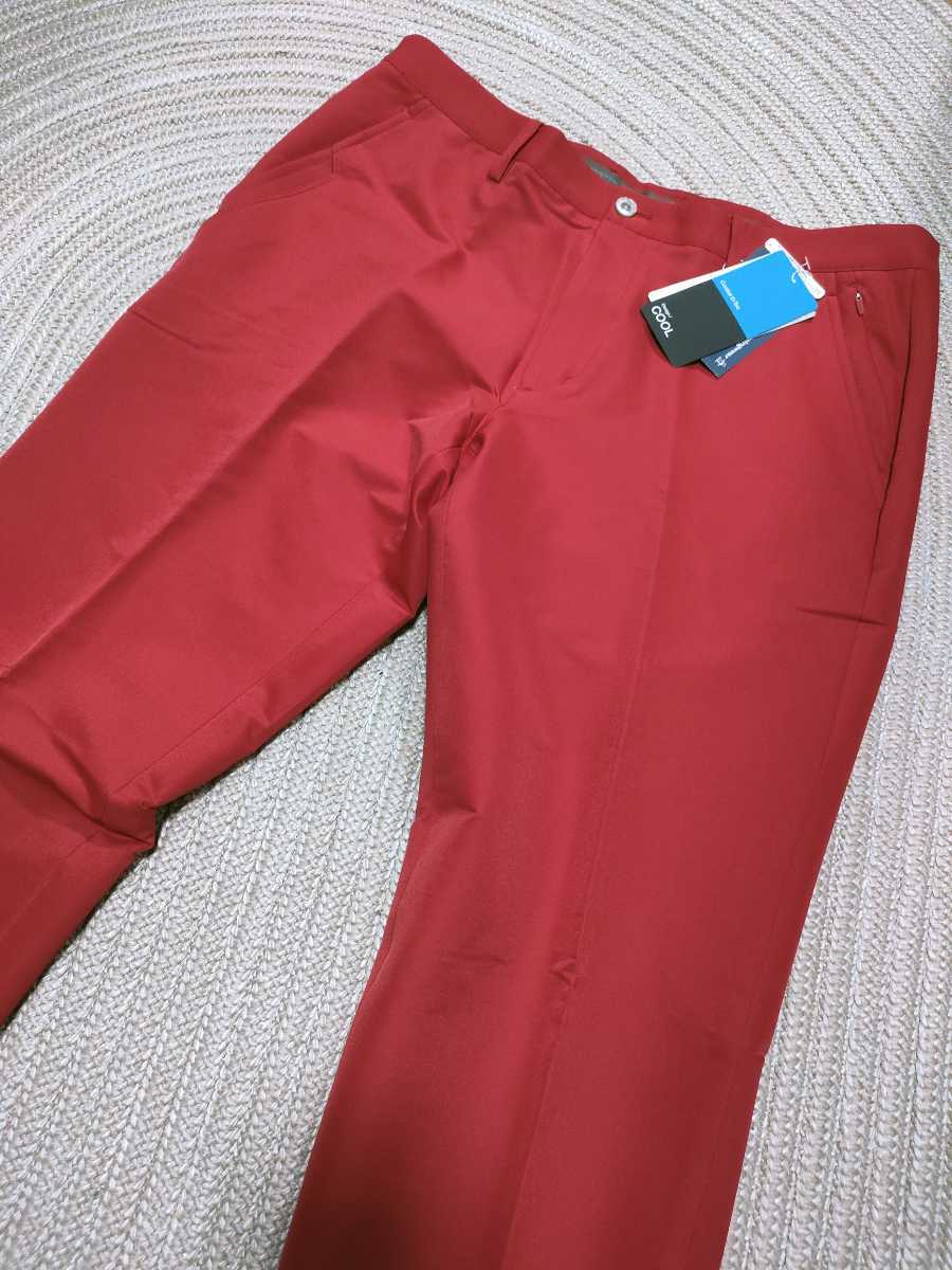  новый товар обычная цена 20900 Munsingwear стрейч прохладный функция скорость . тепловое излучение слаксы брюки w88 весна лето красный красный Golf мужской MunsingWear
