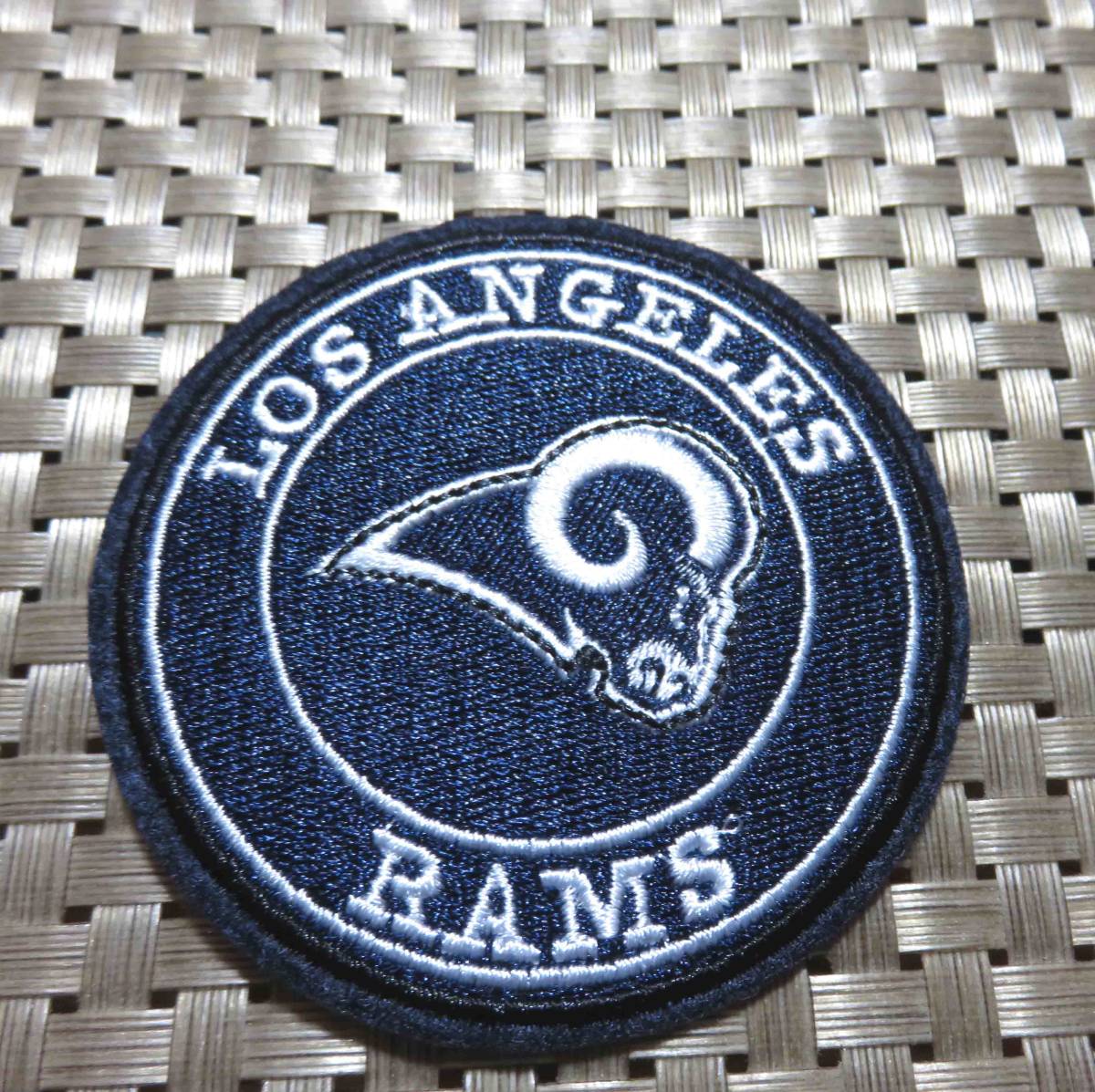 ◆新品NFLロサンゼルス・ラムズ LA　Ramsアメフトワッペン◆アメリカ_画像4