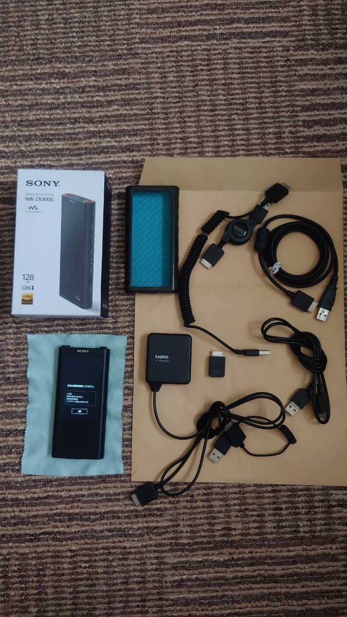 ソニー SONY ウォークマン NW-ZX300G(B) 128GB 付属品多数 www