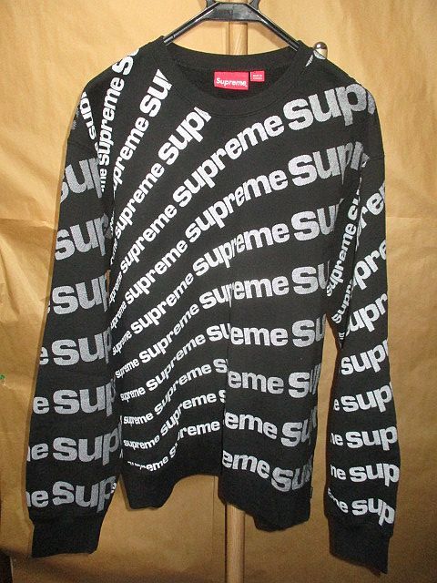 SUPREME 20SS RADIAL CREWNECK ジャガード ロゴ スウェット トレーナー
