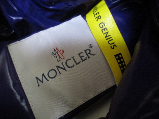 モンクレール　 MONCLER　18AW LORENT　でかロゴ　ワッペン　ダウン　ベスト　パープル　0_画像5