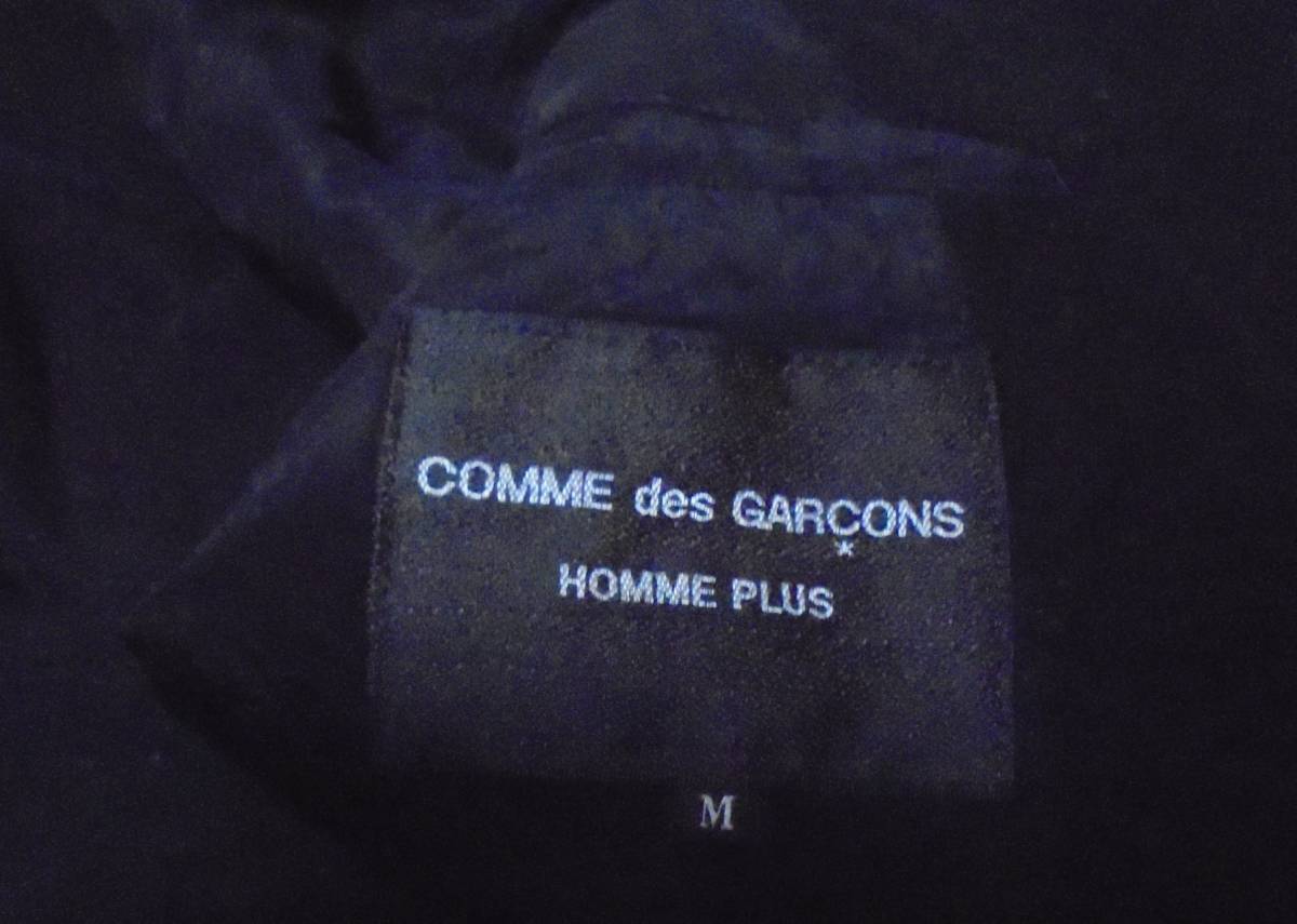 (オマケ有り) / AD1993 / COMME des GARCONS HOMME PLUS/ ジップアップ フード コート / 脱色期 / コムデギャルソンオムプリュス_画像6