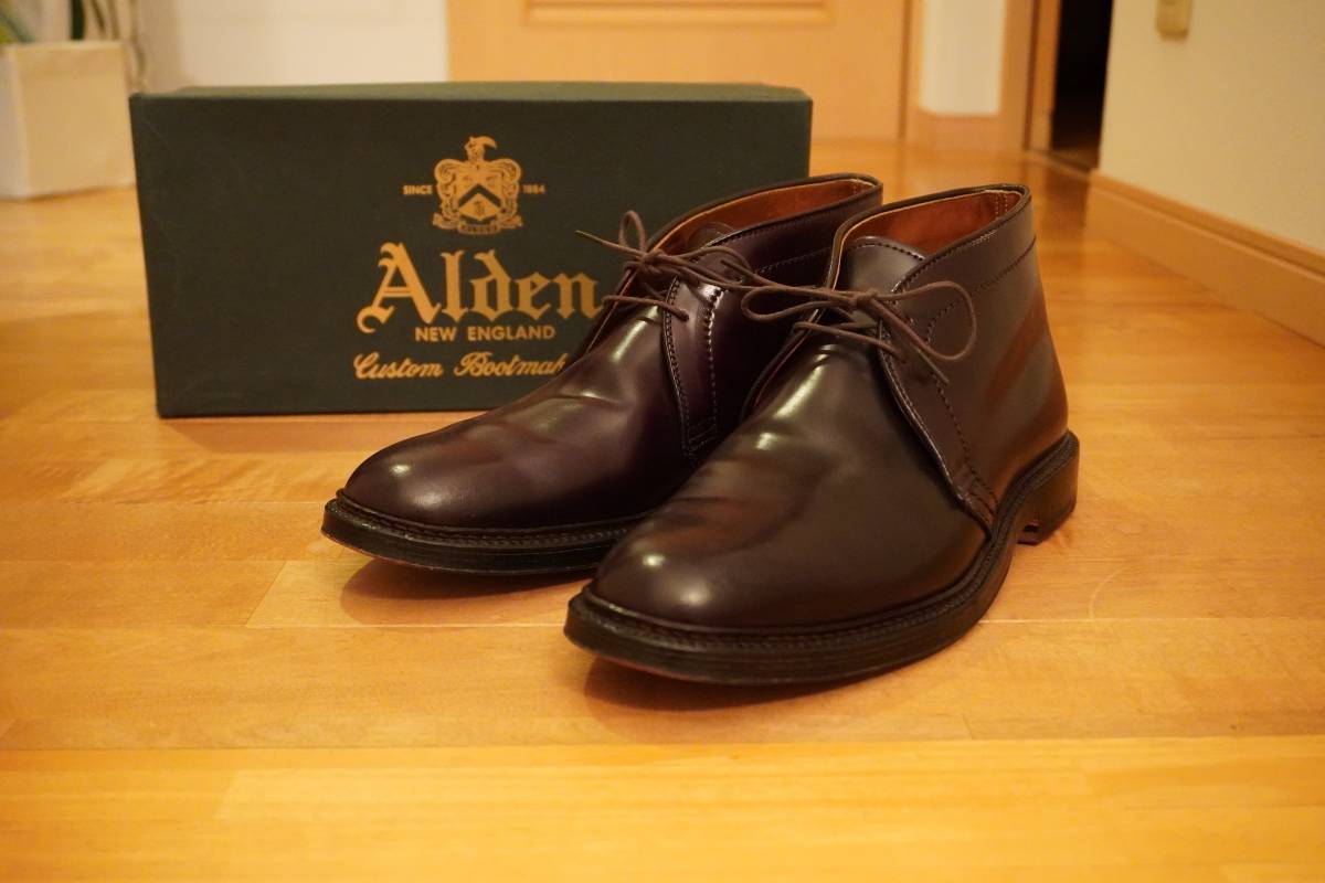 Alden オールデン CORDOVAN コードバンチャッカブーツ - 通販