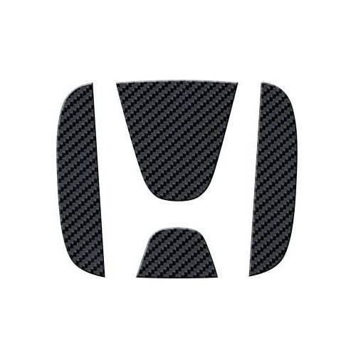 ハセプロ マジカルカーボン フロントエンブレム用 ホンダ ヴェゼル RU1～4 2013.11～2018.1 ブラック CEFH-19_画像1