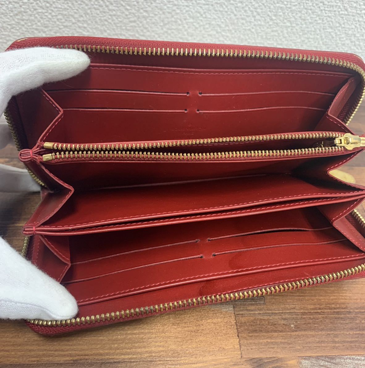 美品 LOUIS VUITTON ルイヴィトン M91981 モノグラムヴェルニ